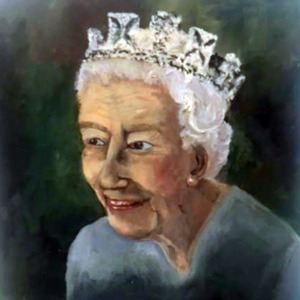 HM Queen portrait evening 20.05.2022
